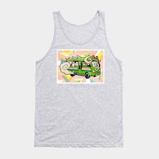 Green Devil Bus Tank Top